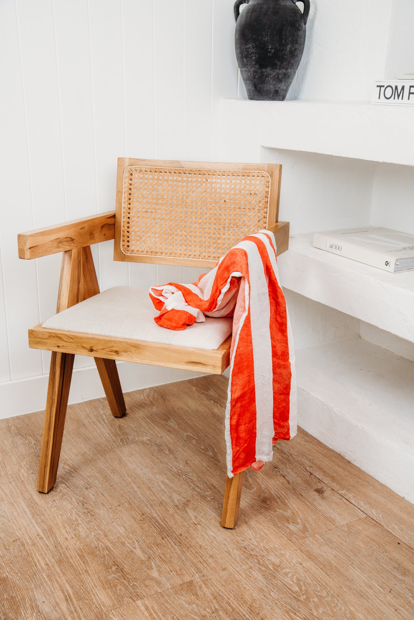 Red Stripe - Swaddle