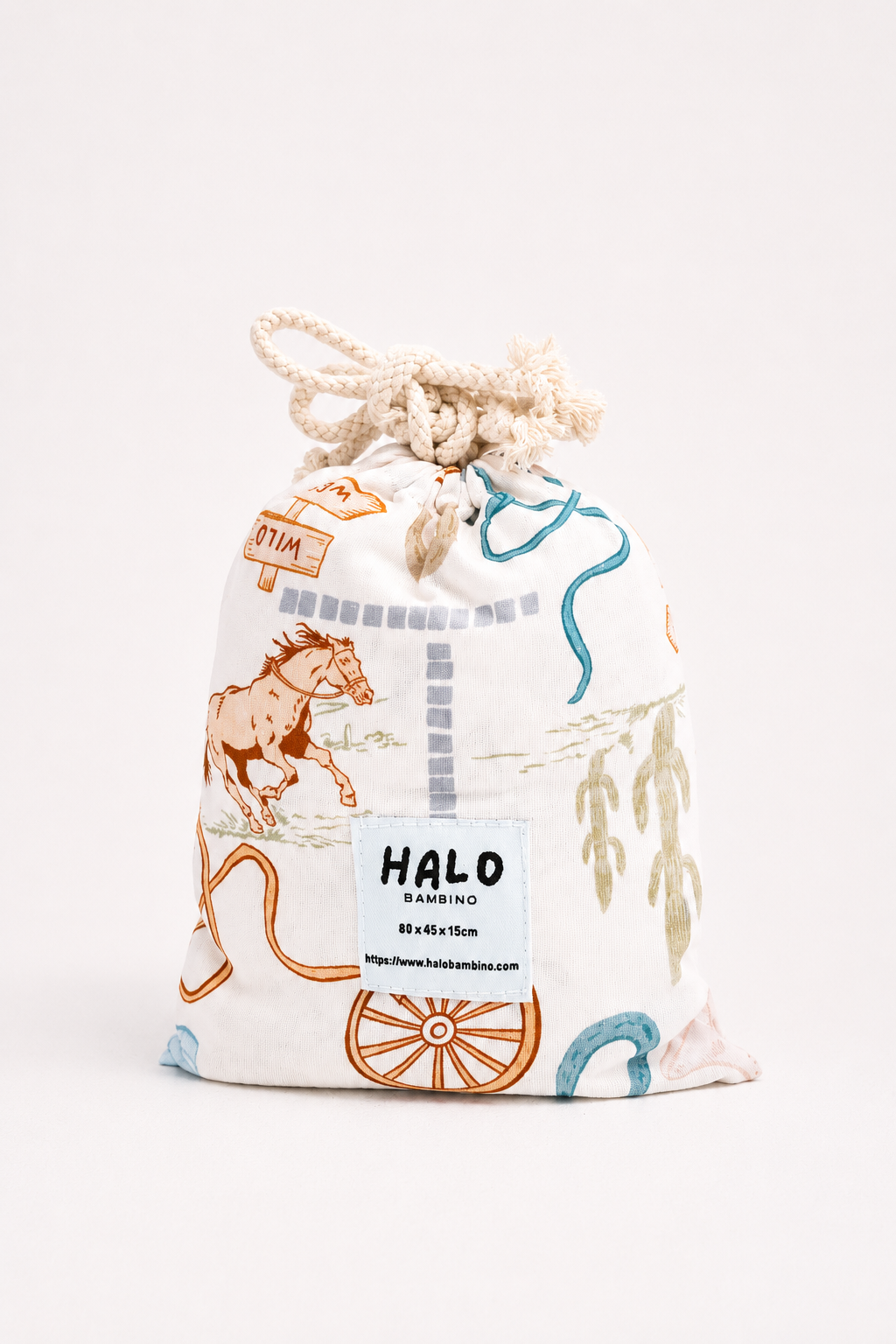Wild West - Fitted Bassinet Sheet