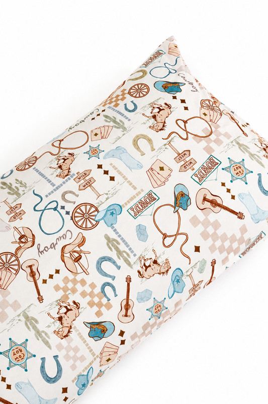 Wild West - pillow slip ONLY