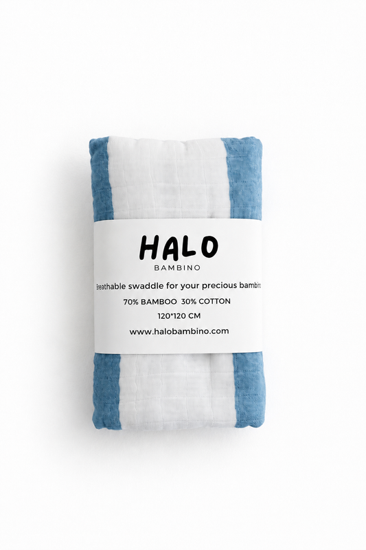 Blue Stripe - Swaddle