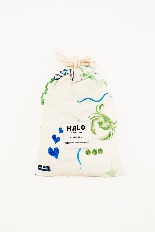Harry Print -Fitted  Bassinet Sheet