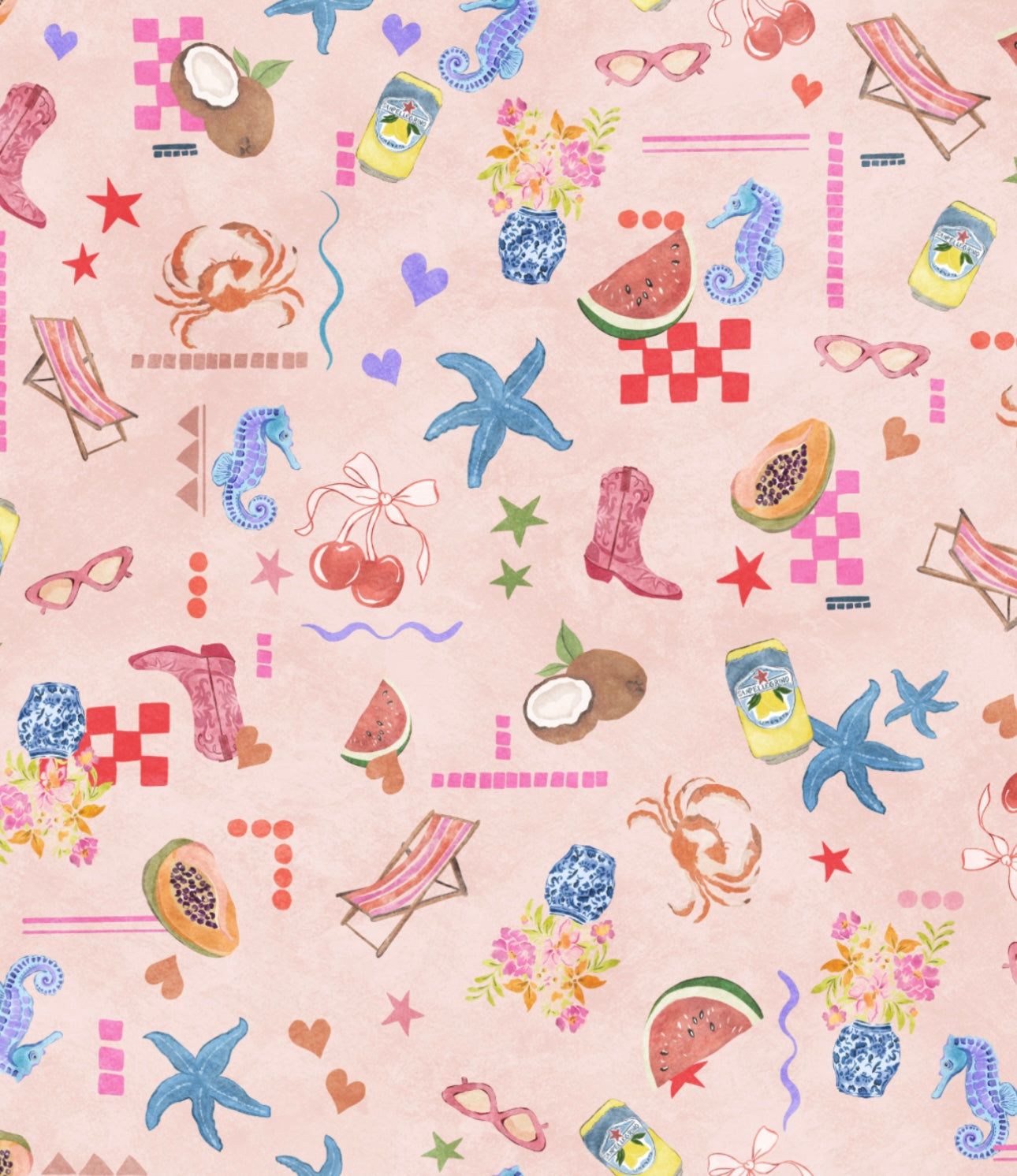 Lola Print - Fitted Bassinet Sheet