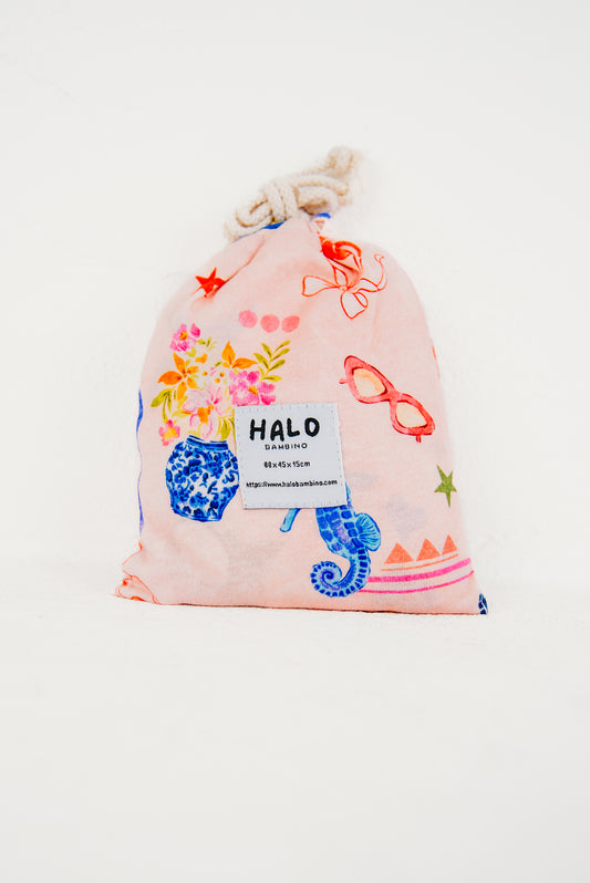 Lola Print - Fitted Bassinet sheet